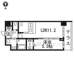 プレデコート西京極の物件間取画像